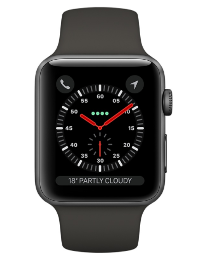 Apple Watch Series 3 GPS + Cellular Aluminium Case 42mm